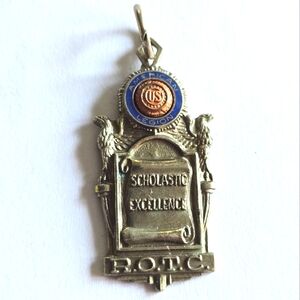 Vintage American Legion Scholastic Excellence ROTC Medal